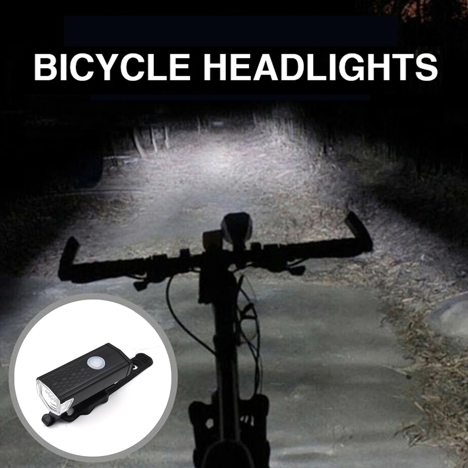 Rechargeable LED Bike Light Set Rechargeable LED Bike Light Set